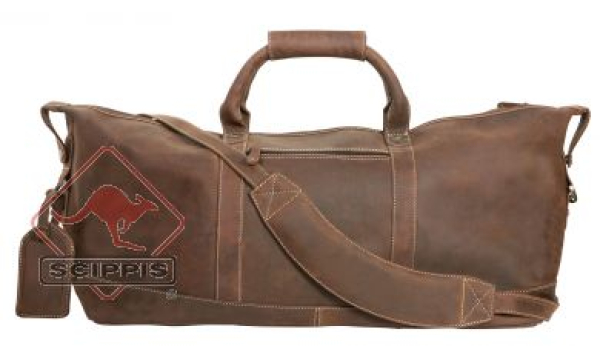 Trucker Vintage Reisetasche 'Alabama Duffel Bag' aus Büffelleder